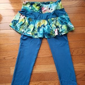 SkirtSports Lioness Capri XS Vacay print